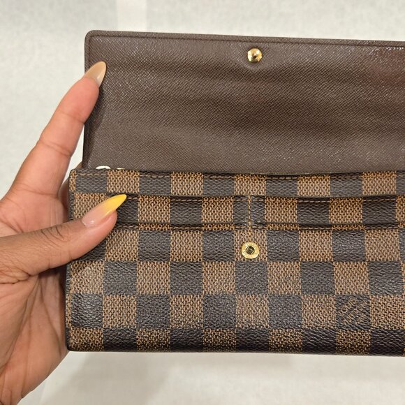 Louis Vuitton Damier Portefeuille Sarah Wallet - Picture 6 of 11
